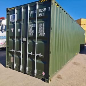 Contenedor High Cube de 40 pies: capacidad máxima y altura adicional